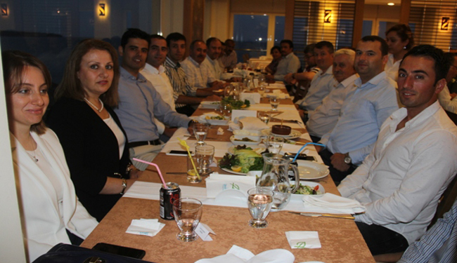 Savcı Ahmet Devrim Çam’a Veda Yemeği Düzenlendi