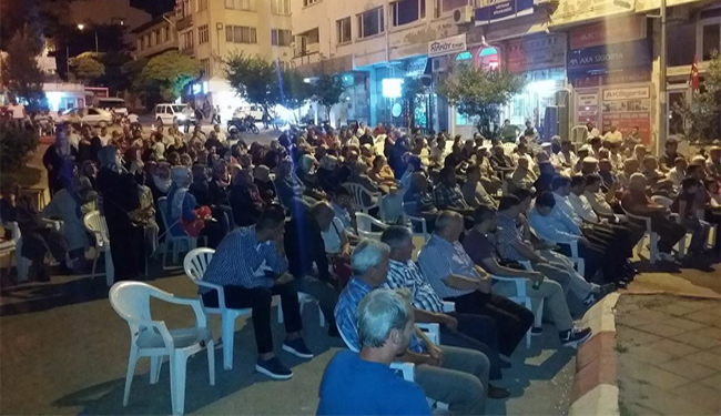 Pınarhisar’da Demokrasi Nöbetine Devam