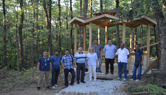Mesire Alanında Çalışmalarda Sona Gelindi