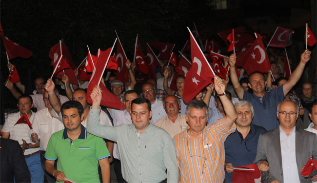 Vizeliler Darbeye Karşı Tek Yürek Oldular