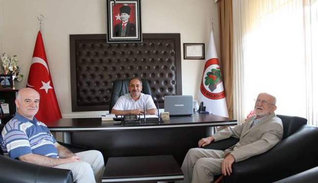Eski Başkan Gümüş Başkan Yavuz’u Ziyaret Etti