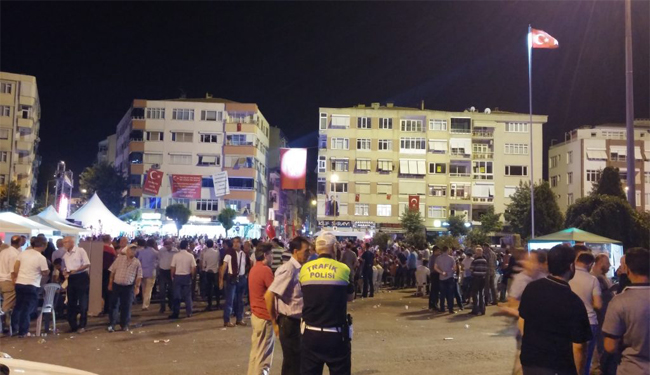 Kırklareli AFAD Demokrasi Mitinginde