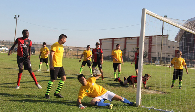 Pınarhisarspor ilk hazırlık maçından galibiyetle ayrıldı
