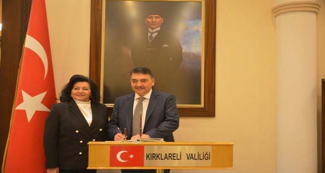 Sağlık Bakan Yardımcısı Ahmet Baha Öğütken Kırklareli’de