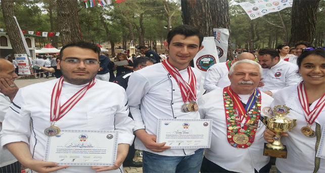 PMYO Aşçılık Bölümünden yine başarı haberi geldi