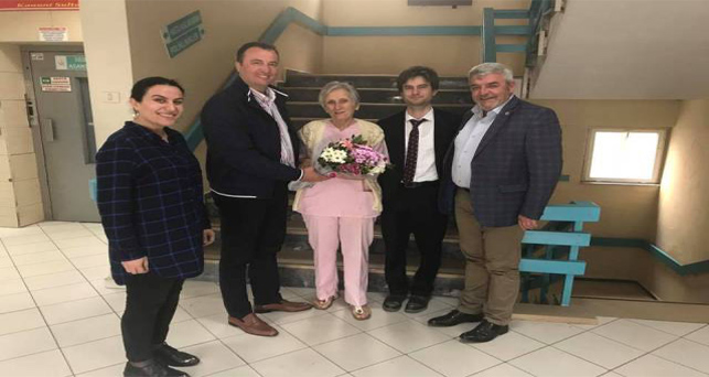 Minsolmaz Lüleburgaz Devlet Hastanesini ziyaret etti
