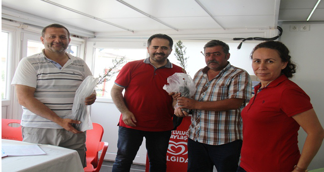 Pınarhisarlılar hastaya kan, doğaya can verdiler