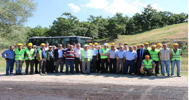 Kırklareli’de 2017 yılı asfalt sezonu açıldı