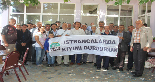 Sergen Köylüleri tarım arazilerine sahip çıktılar