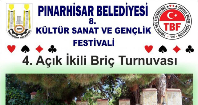4'üncü Briç Turnuvası gerçekleşecek
