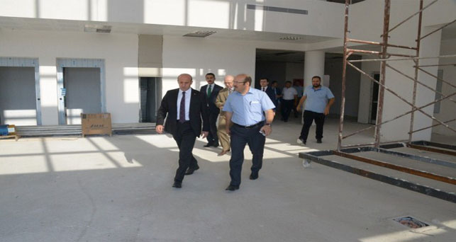 Vali Orhan Çiftçi, 112 Acil Çağrı Merkezi-Gamer Hizmet Binasında incelemelerde bulundu