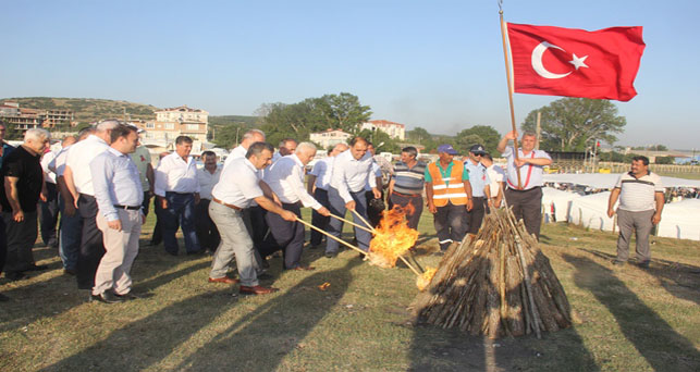 Vizeliler festivalde 3 gün boyunca coştular