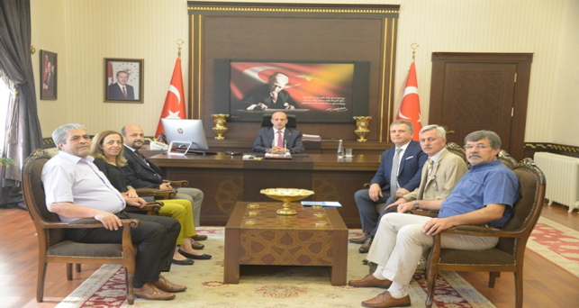 CHP İl Teşkilatından, Vali Orhan Çiftçi’ye ziyaret