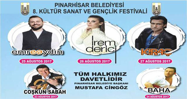Yıldızların kalbi Pınarhisar’da atacak