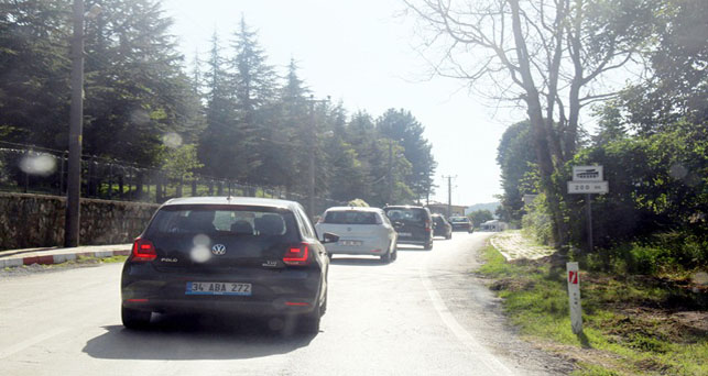 İşte Istranclar’da bayram trafiğindeki durum