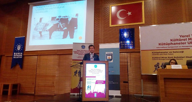 DR. Ahmet Altay, Uluslararası Sempozyumda konuştu