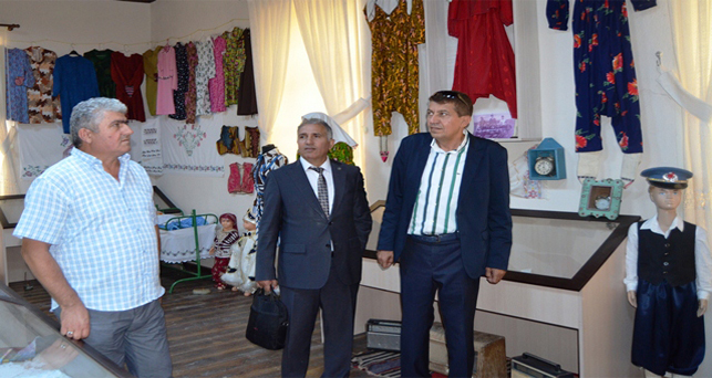 Poyralı’daki Kültür Evi’ni ziyaret ettiler