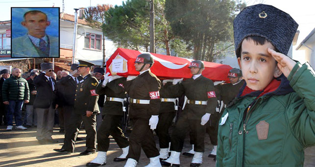 Sütlüce, gazisini sonsuzluğa uğurladı