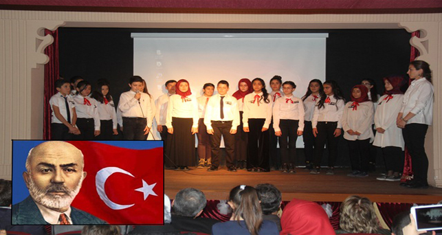 Milli Şairimiz Mehmet Akif Ersoy Pınarhisar’da anıldı
