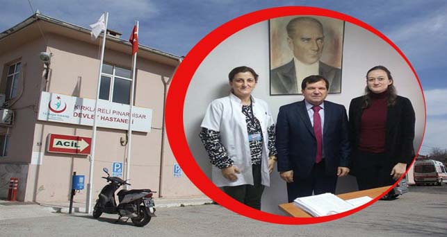 Pınarhisar Devlet Hastanesi yeni yönetimi göreve başladı
