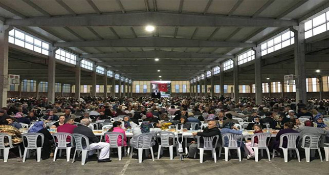 Pınarhisarlılar belediyenin iftarında buluştu
