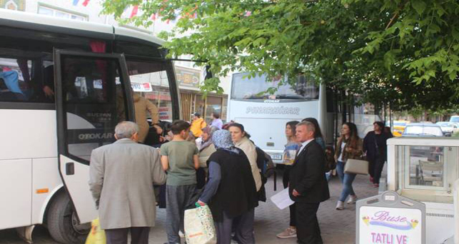 Pınarhisarlı kadınların Edirne çıkartması
