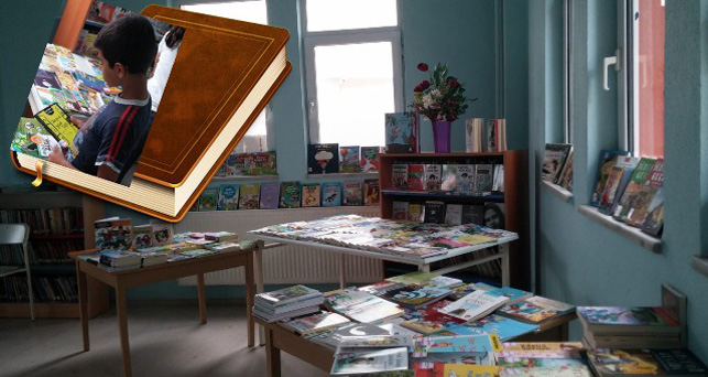 Halk Kütüphanesinden çocuklara müjde
