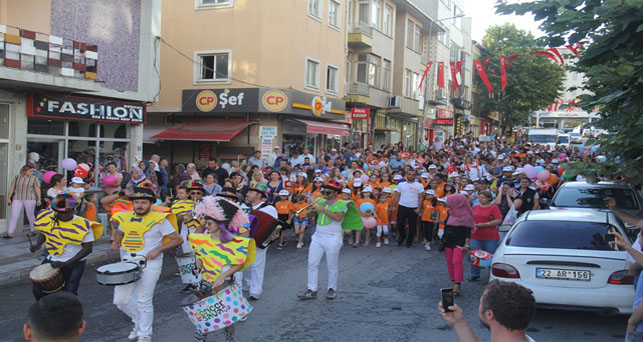 Vizeliler festivalle coştular