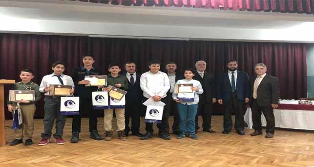 Pınahisar İmam Hatip Ortaokulu öğrencisi 2. oldu