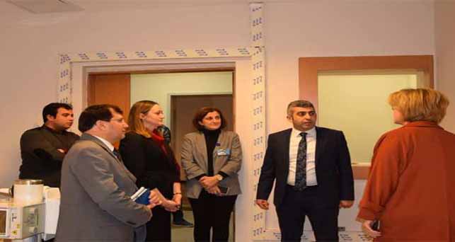 Vali Yardımcısı Öztürk yeni hastaneyi ziyaret etti