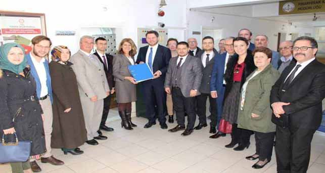 İhsan Talay adaylık dosyasını teslim etti