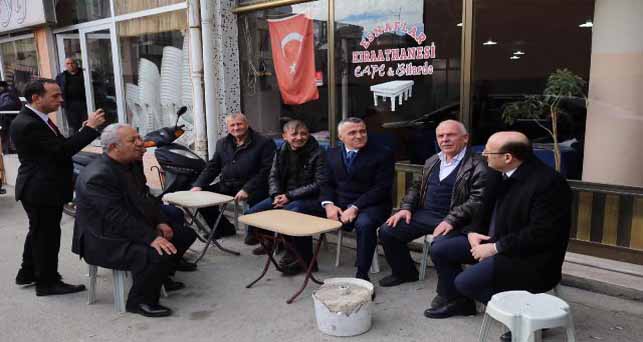 Vali Bilgin vatandaşlara bilgi verdi
