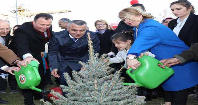 Millet Bahçesine ilk Fidan