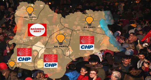 İl, ilçe ve belde belediye başkanları belli oldu
