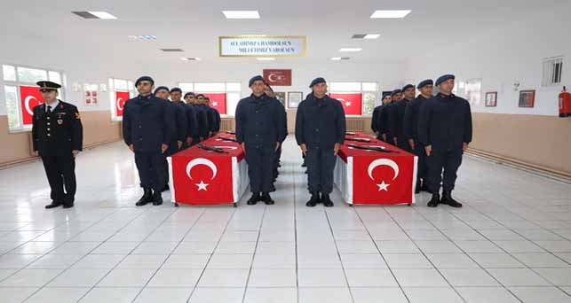 Kısa dönem erler yemin etti