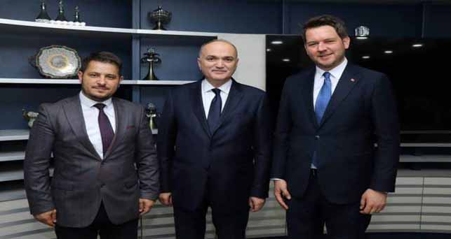 Başkan Özlü'ye “Hayırlı olsun” ziyareti