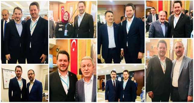 Talay Kızılcahamam'da bakanlarla görüştü