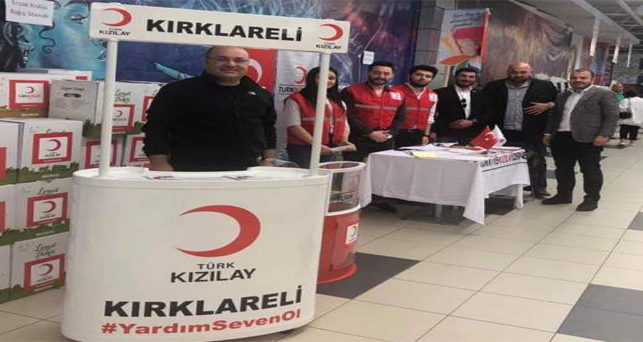 Kızılay ihtiyaç sahibi aileleri sevindirmeye devam ediyor