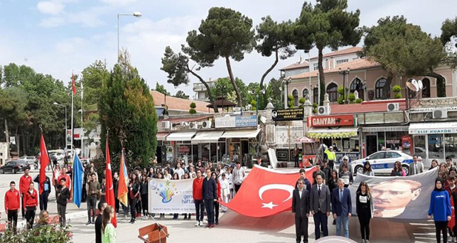Pınarhisar’da “Gençlik Yürüyüşü” yapıldı