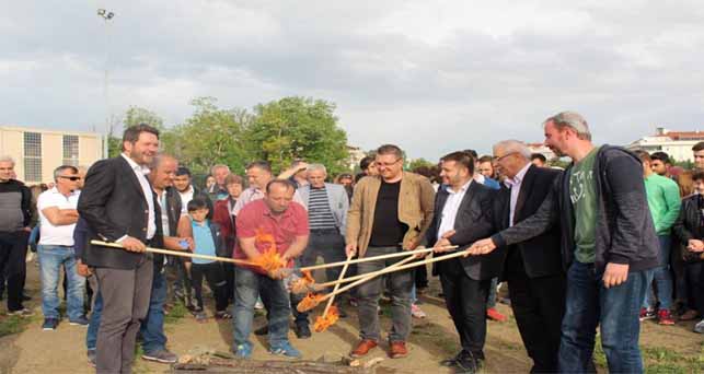 Pınarhisar’da Hıdırrellez Ateşi yandı