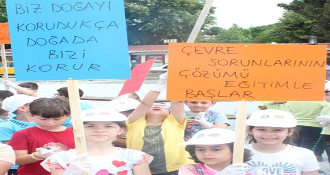 Çevre duyarlılığına dikkat çektiler