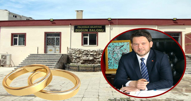 Pınarhisar’da evlenenlere müjde