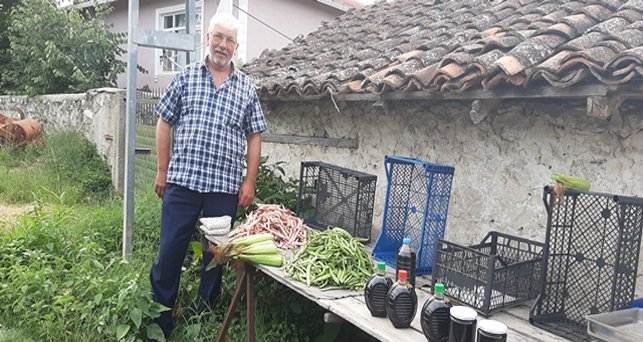Yerli ürünler Poyralılının tezgahında