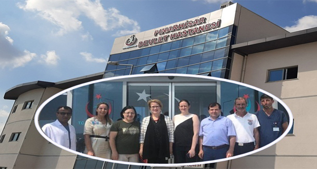 Dr. Cerit'ten hastane ziyareti