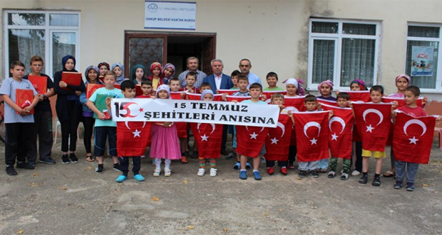 Başkan Kasap’tan Kuran-ı Kerim ve Türk Bayrağı