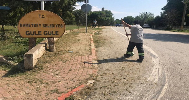 Temizlik yapan vatandaşa ücretsiz destek