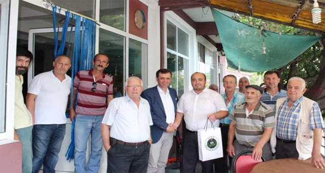 Başkan Özalp’ten mahalle muhtarlarına ziyaret