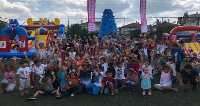 Pınarhisar'da Çocuk Oyun Şenliği düzenlendi