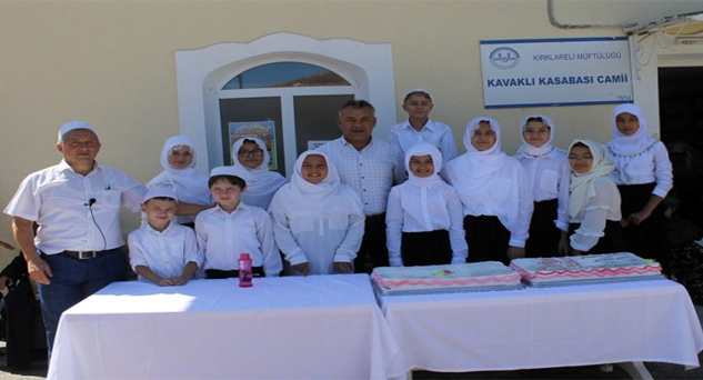 İlk hatim töreni yapıldı