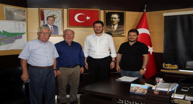 Bürge’den Başkan Talay’a hayırlı olsun ziyareti